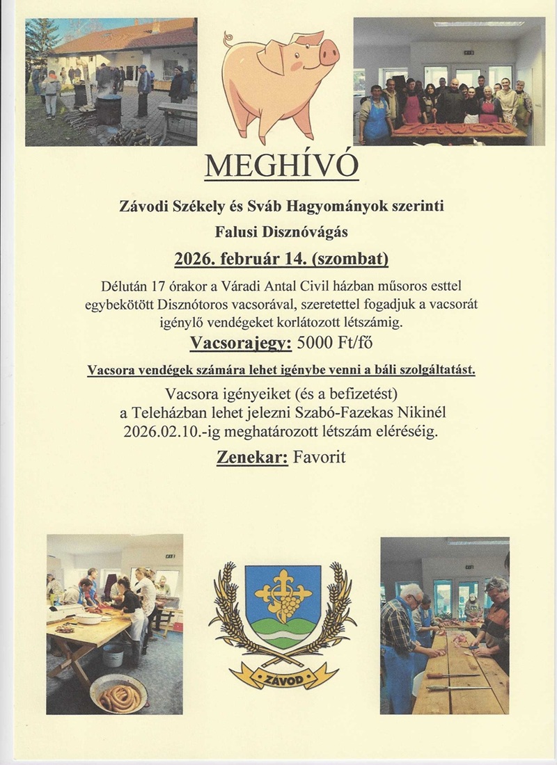 Székely és Sváb Disznóvágás